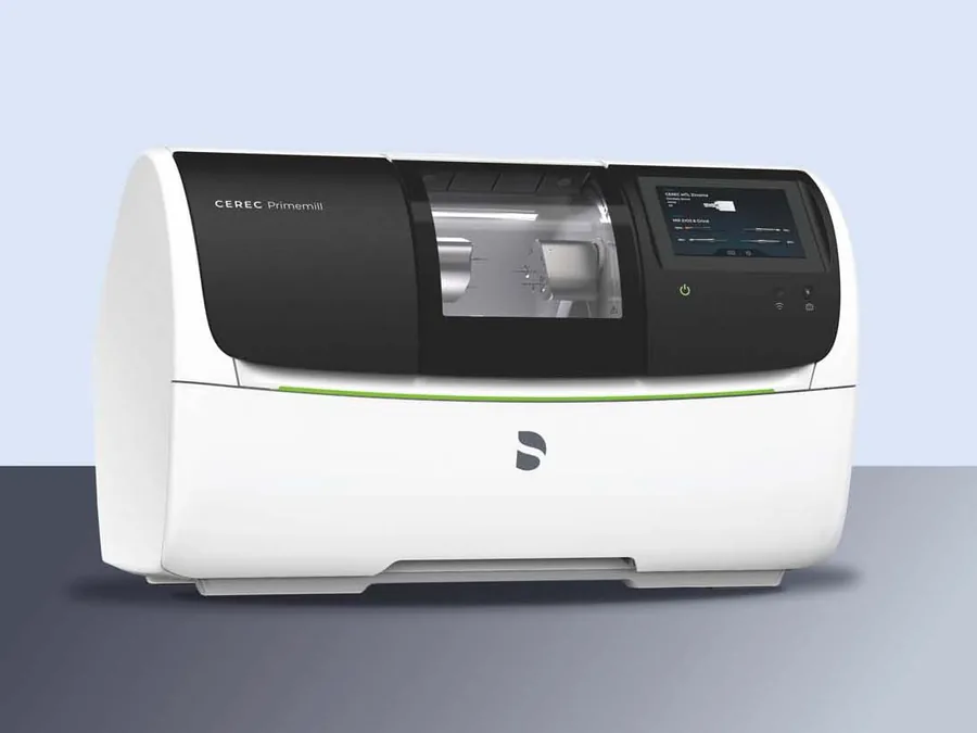 세라믹 블록을 깎아 보철물을 만드는 원내 밀링기 CEREC Primemill 제품 사진